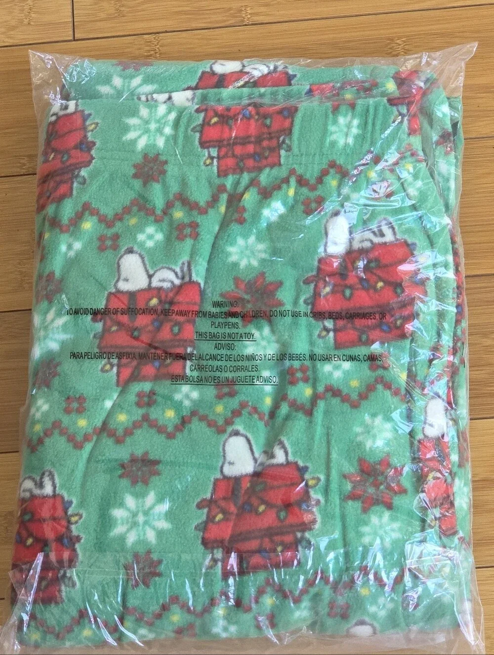 Peanuts Snoopy Loungewear XXL Holiday Pajama Set Men's 2XL